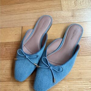 Blue Women's Mules